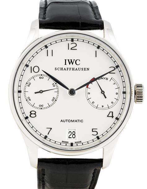 iwc steel watches|second hand iwc watches uk.